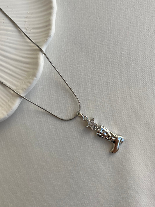 Çizme Kolye (silver)