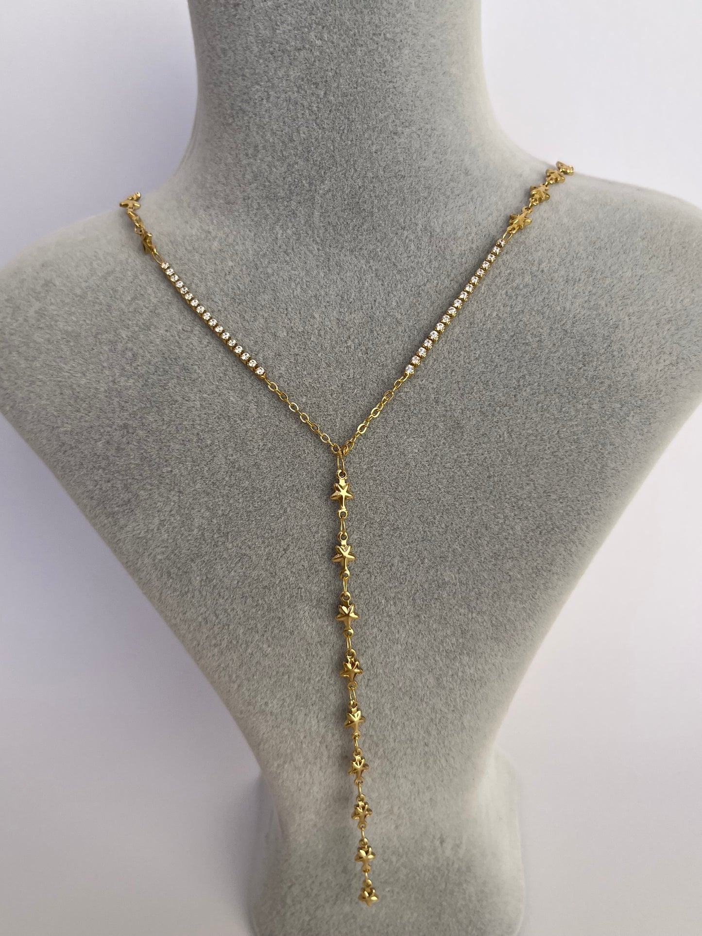 Yıldız Y Kolye (gold)