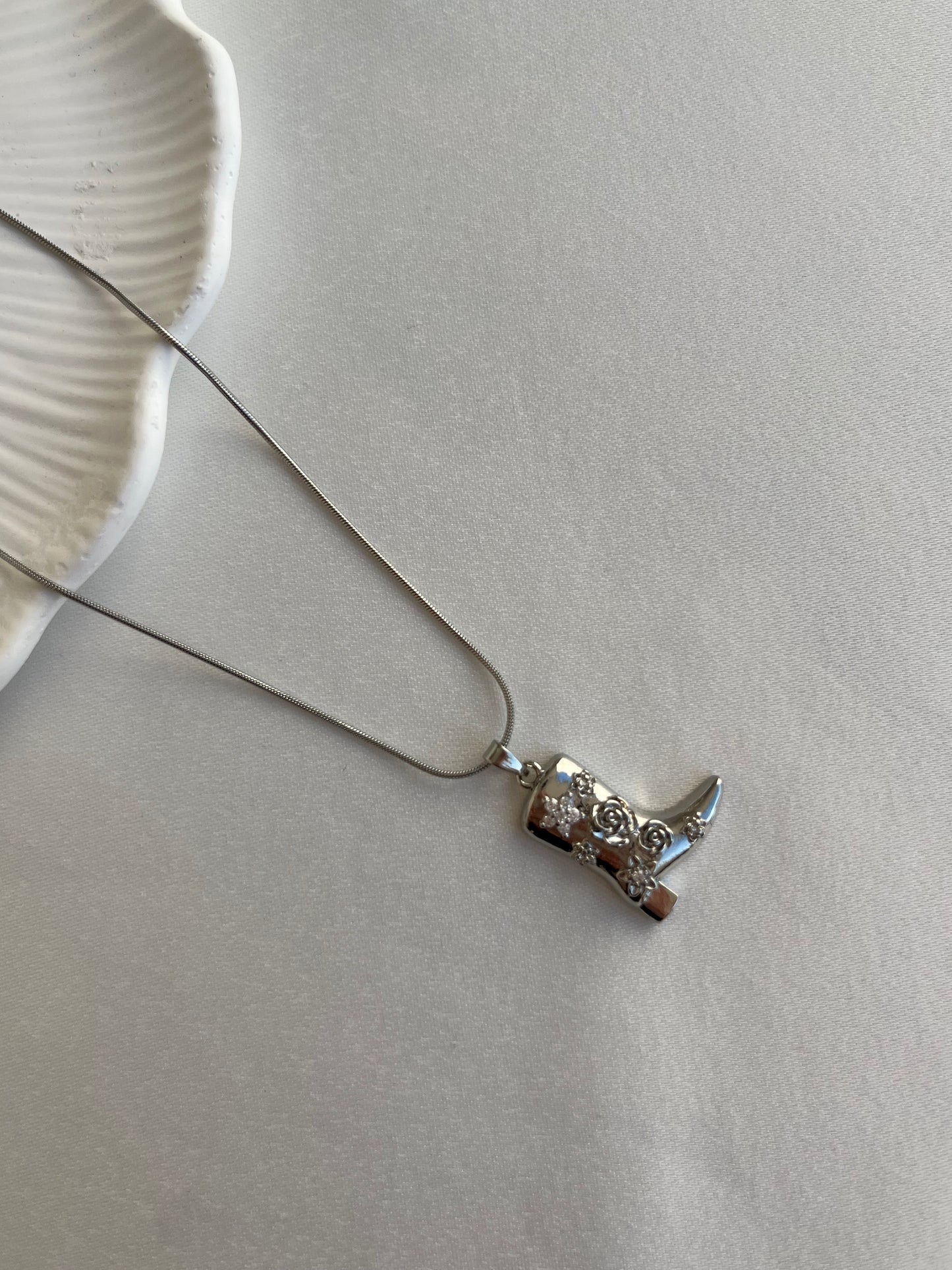 Çizme Kolye (silver)