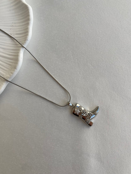 Çizme Kolye (silver)