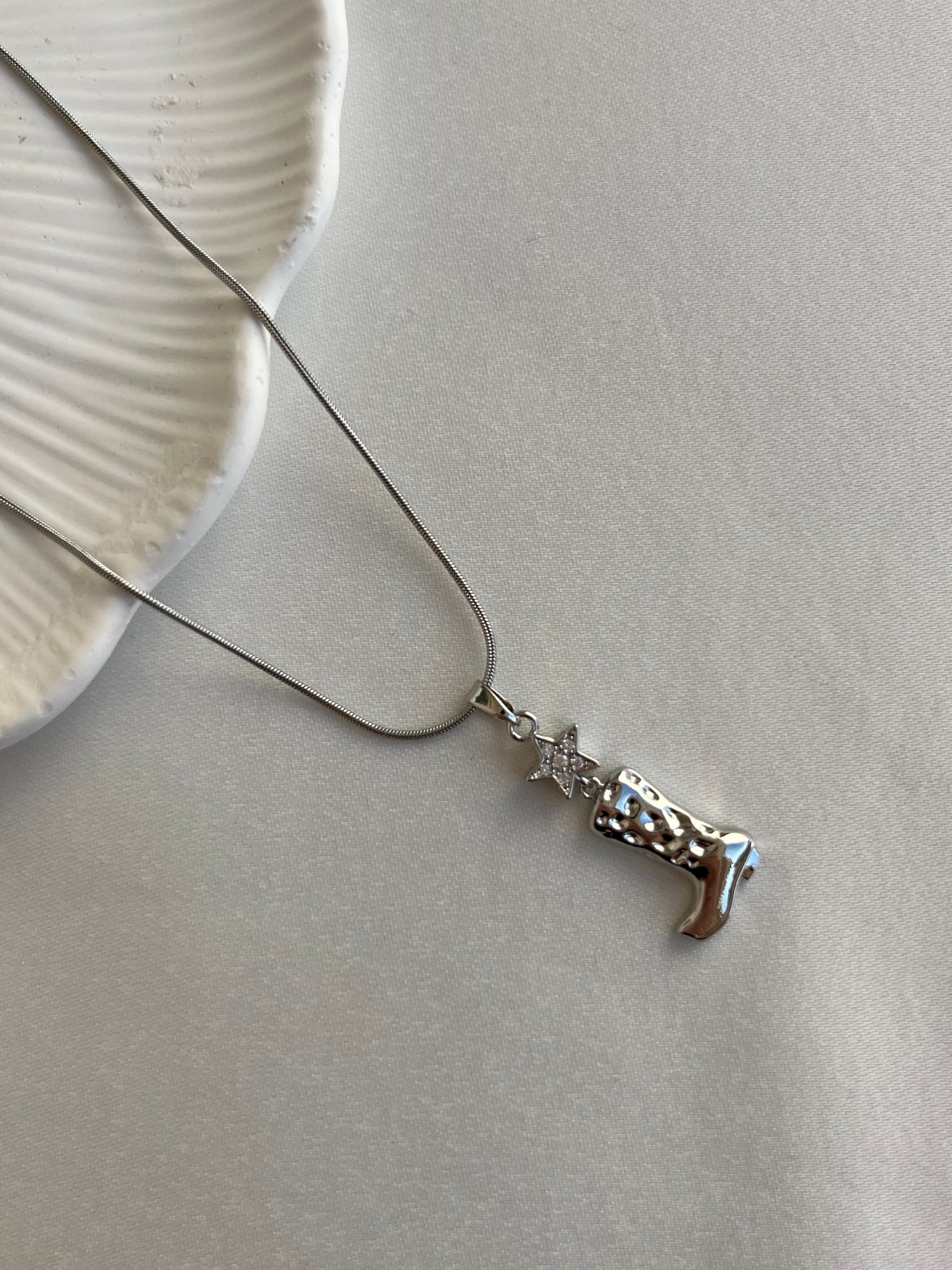 Çizme Kolye (silver)