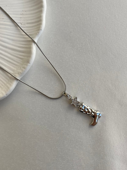 Çizme Kolye (silver)