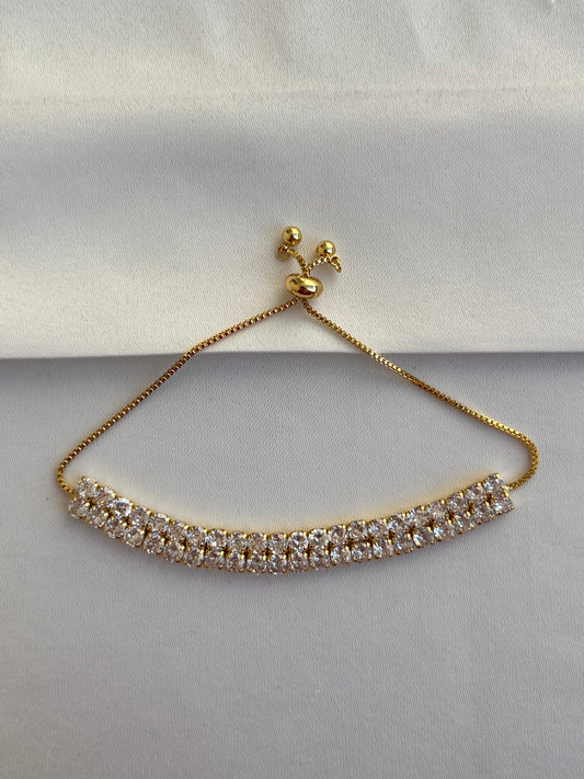 Su Yolu Zirkon Bileklik